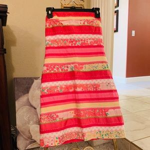 Lily Politzer strapless spring/summer dress